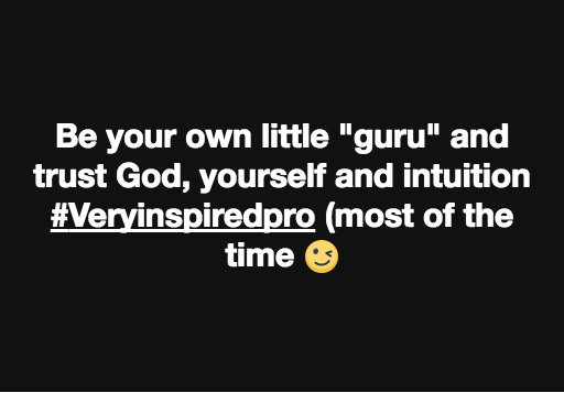 Your own little guru